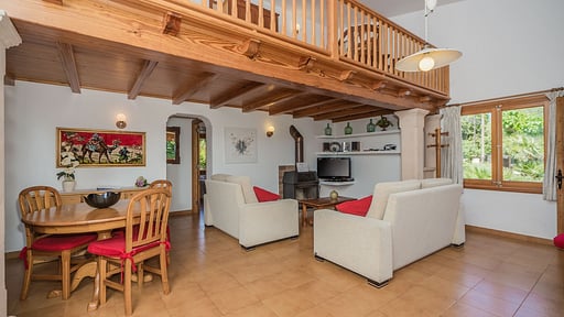 Villa Can Corretja Living room