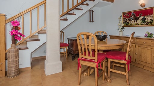 Villa Can Corretja Dining area