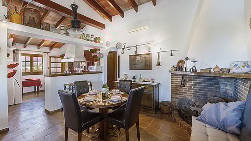 Villa Can Deya Dining area