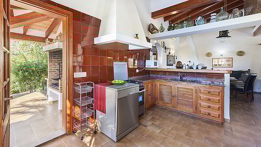 Villa Can Deya Kitchen