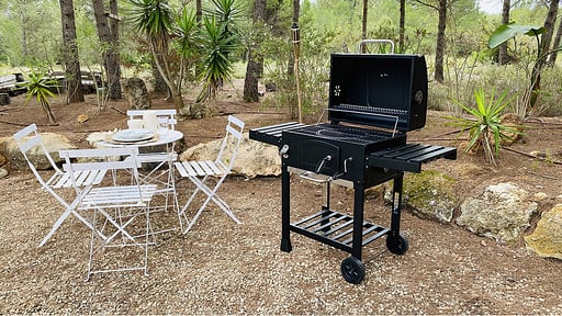 Villa Can Drago Gertrudis BBQ equipment