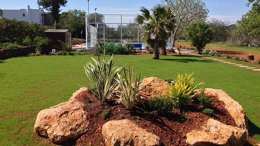 Villa Can Gat Jardín
