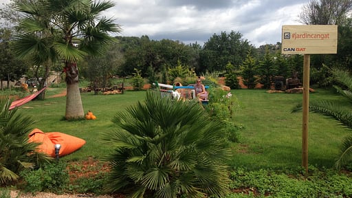 Villa Can Gat Jardín