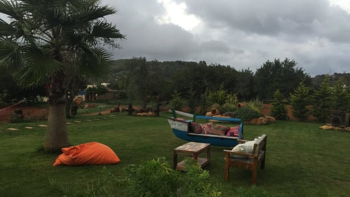 Villa Can Gat Jardín