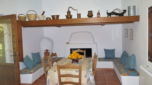 Villa Can Gat Zona de comedor
