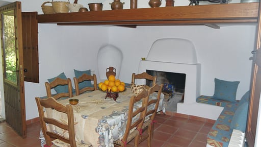 Villa Can Gat Zona de comedor