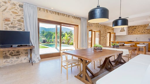 Villa Can Ginebra Living room