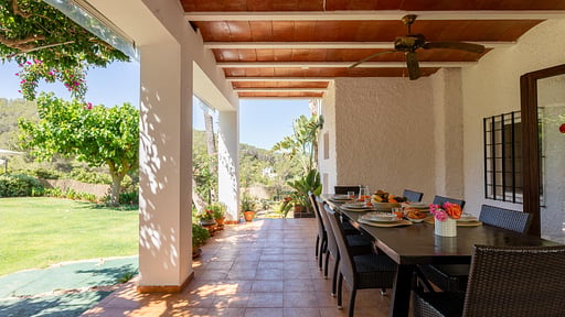 Villa Can Lluis Benirras Terrace/Veranda