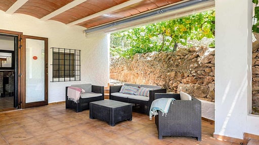 Villa Can Lluis Benirras Terrace/Veranda