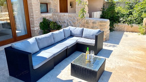 Villa Can Logar Salón