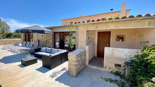 Villa Can Logar Salón