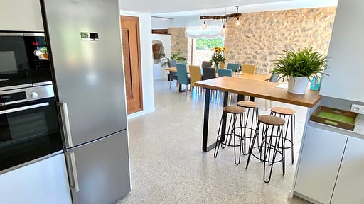 Villa Can Logar Cocina