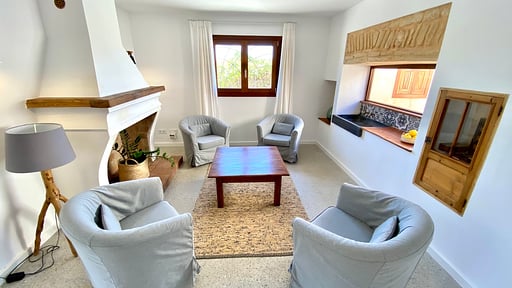 Villa Can Logar Salón 