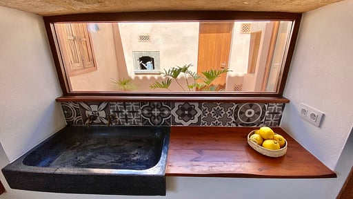 Villa Can Logar Salón 