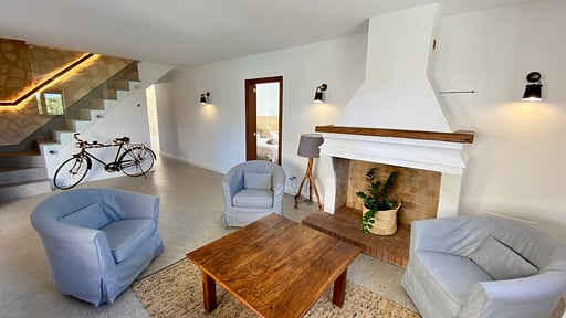 Villa Can Logar Salón 