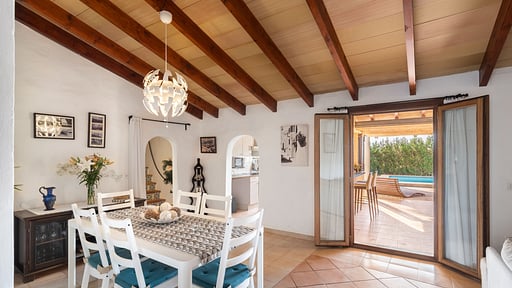 Villa Can Maque Dining area