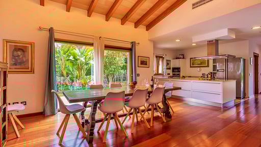 Villa Can Marco Dining area