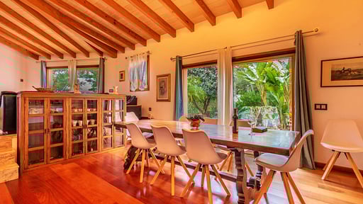 Villa Can Marco Dining area