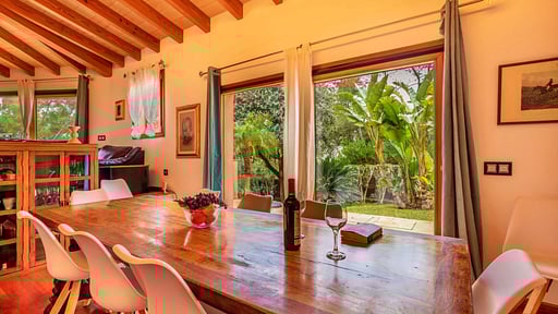 Villa Can Marco Dining area