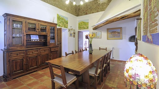 Villa Can Mari Miguel Dining area