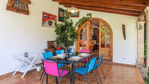 Villa Can Mariano Dining area