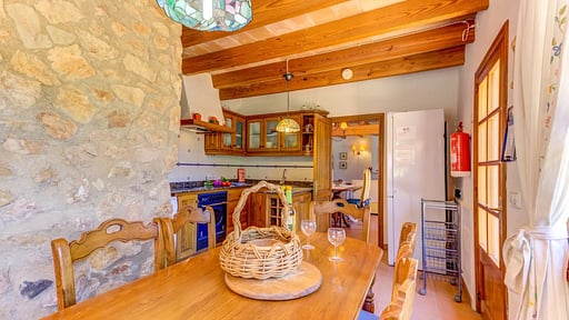 Villa Can Martin Dining area