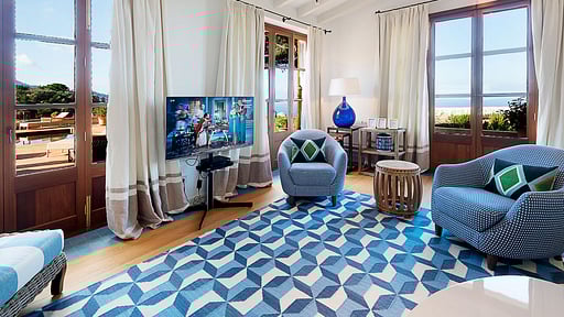 Villa Can Miquelet Гостиная 1