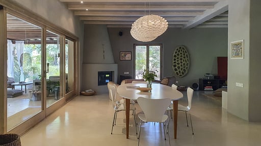Villa Can Mira Dining area
