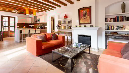 Villa Can Monticel Гостиная 1