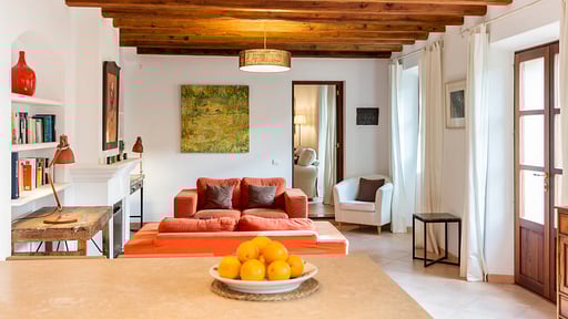 Villa Can Monticel Гостиная 1