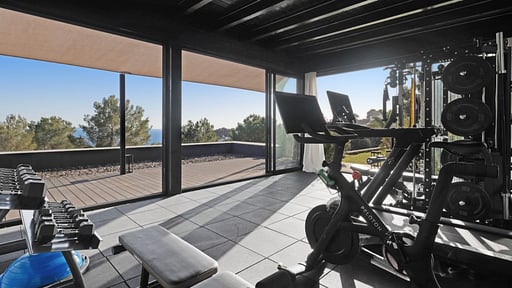 Villa Can Nemo Fitnessraum