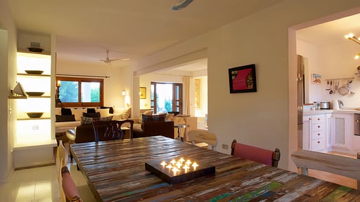 Villa Can Nic Zona de comedor