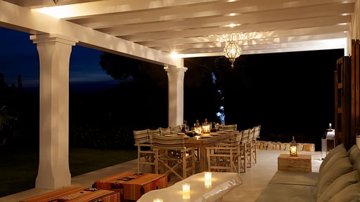 Villa Can Nic Zona de comedor