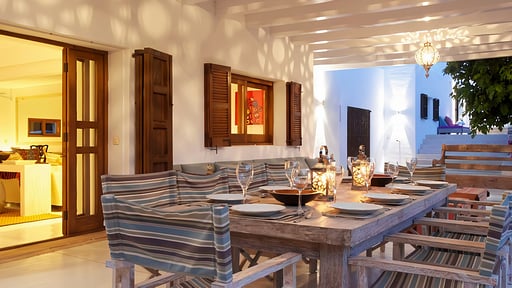 Villa Can Nic Zona de comedor