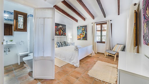 Villa Can Noguera Спальня 1