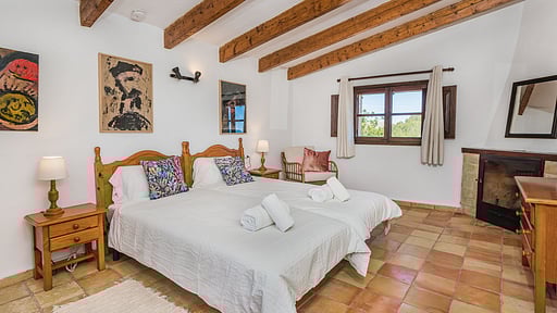 Villa Can Noguera Спальня 2