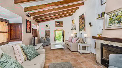 Villa Can Noguera Гостиная 1