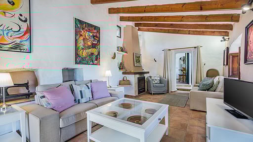 Villa Can Noguera Гостиная 1