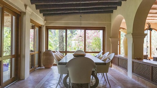 Villa Can Octavia Dining area