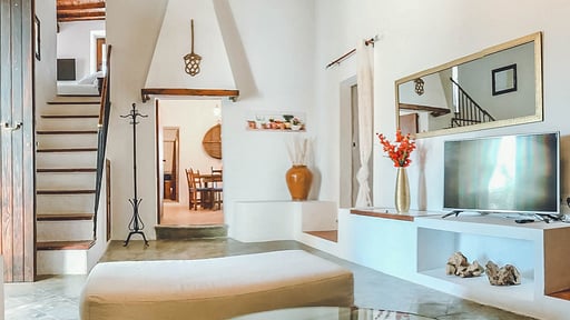 Villa Can Palau Woonkamer