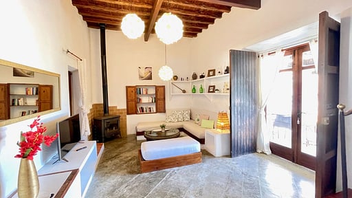 Villa Can Palau Woonkamer