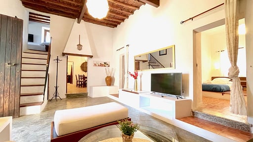 Villa Can Palau Woonkamer