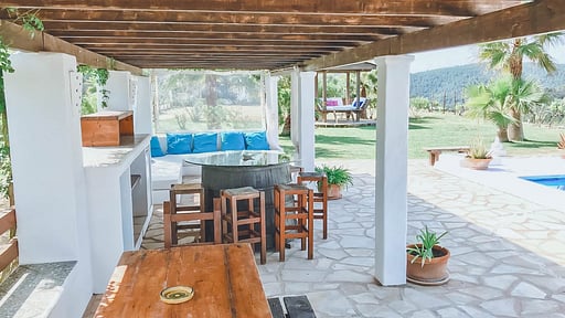 Villa Can Palau Outdoor bar