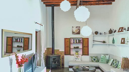 Villa Can Palau Woonkamer