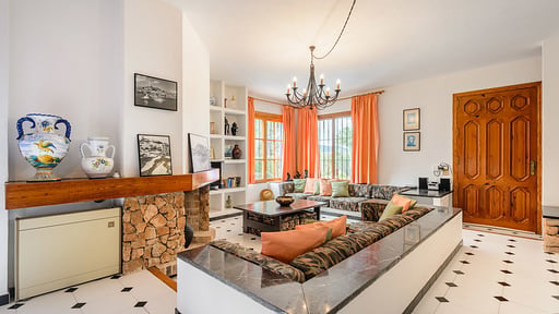 Villa Can Palazon Living room