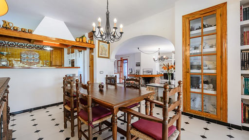 Villa Can Palazon Dining area