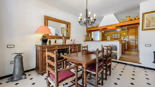 Villa Can Palazon Dining area