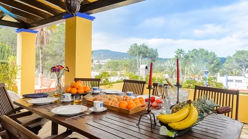Villa Can Palazon Dining area