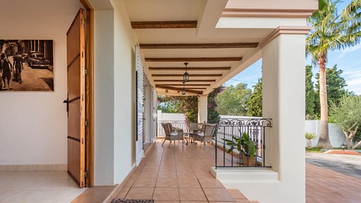 Villa Can Petrus Terrasse/Veranda