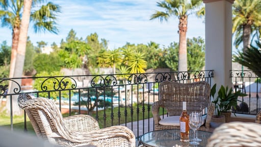 Villa Can Petrus Terrasse/Veranda